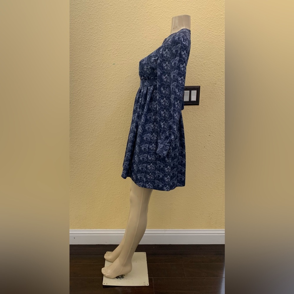 Family Affairs x UO Size Small Ariel Long Sleeve Baby Doll Dress With Belt - Picture 9 of 12